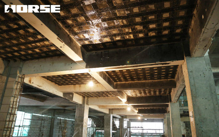 Reinforce the communication room with carbon fiber reinforced polymer Reinforce the communication room with carbon fiber reinforced polymer