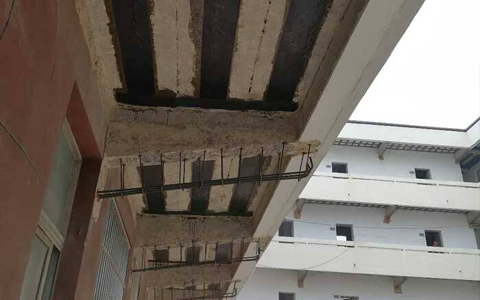 carbon fiber reinforced concrete slab carbon fiber reinforced concrete slab