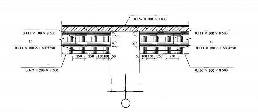 Carbon fiber for shear strengthening beam