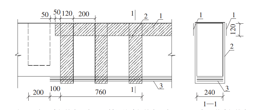 Frame Beam Reinforced With Unidirectional Carbon Fiber Wrap Frame Beam Reinforced With Unidirectional Carbon Fiber Wrap