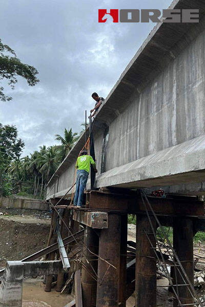 HM-30 CFRP on Joints of Girders at Mati-Maragusan Bridge HM-30 CFRP on Joints of Girders at Mati-Maragusan Bridge