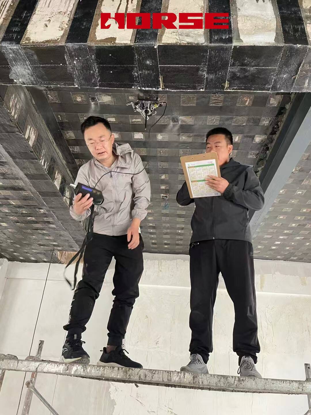 On-site Testing After Carbon Fiber Installation